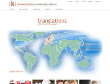 Tablet Screenshot of kommunicera.se